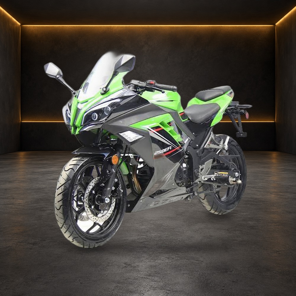 GTX 250 EFI Motorcycle in the Family Funsports showroom