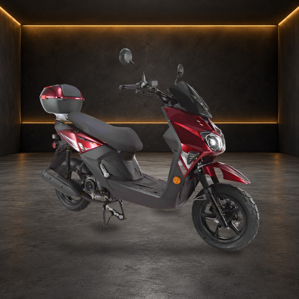Fighter Pro 49cc Automatic Scooter in the Family Funsports showroom