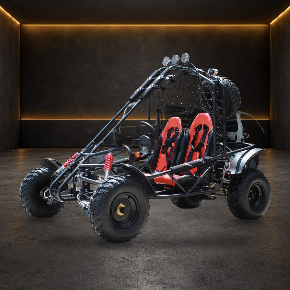 Vitacci Spider 200 Go Kart in the Family Funsports showroom
