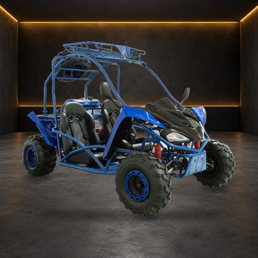 Rebel 150cc Go Kart in the Family Funsports showroom