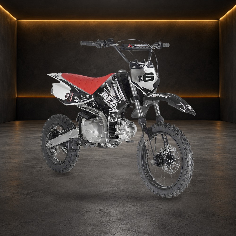 DB-X6 125cc Automatic Dirt Bike in the Family Funsports showroom