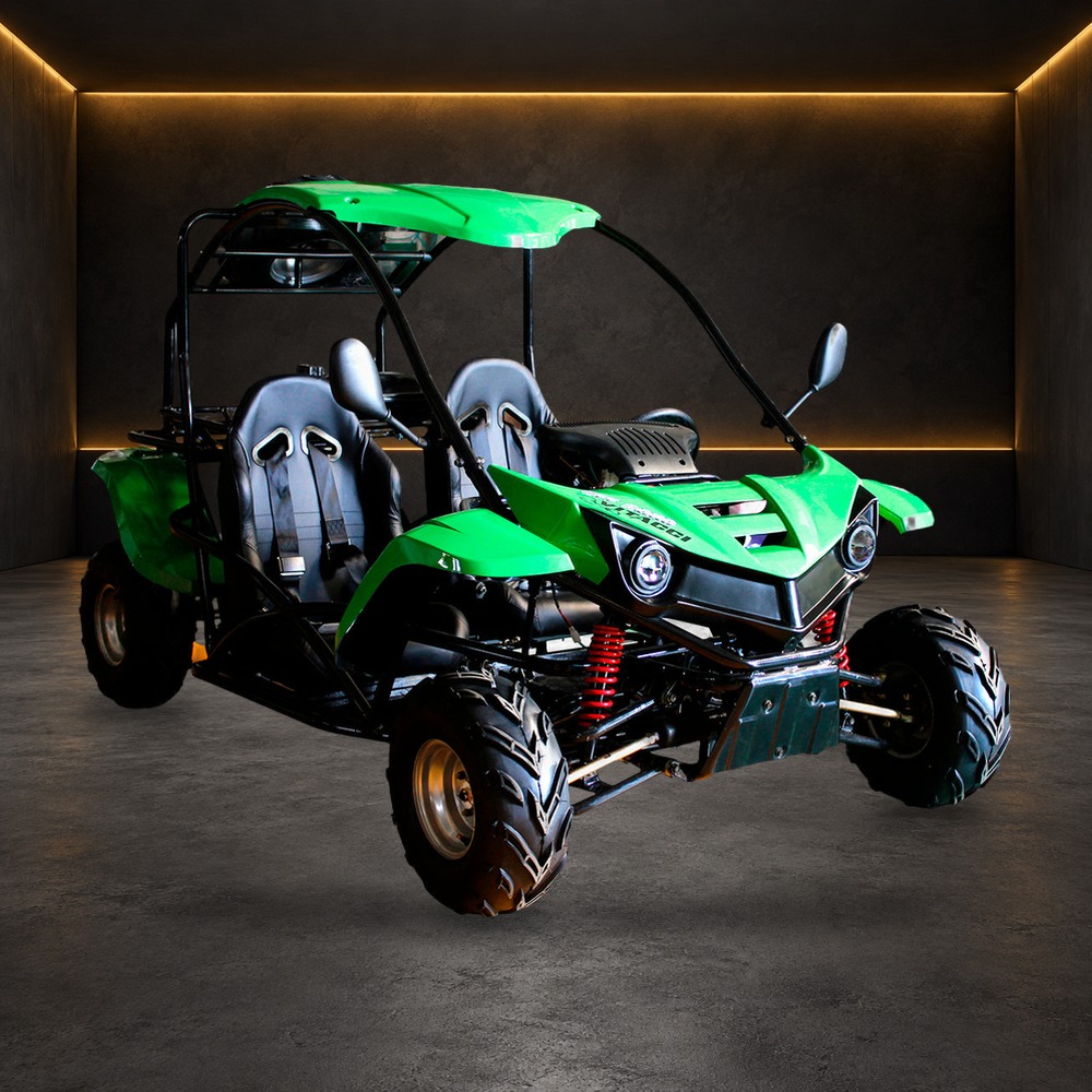 T-REX 125cc Go Kart in the Family Funsports showroom