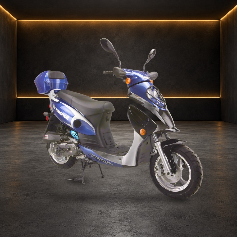 Bahama 12" Tires 49cc Automatic Scooter in the Family Funsports showroom