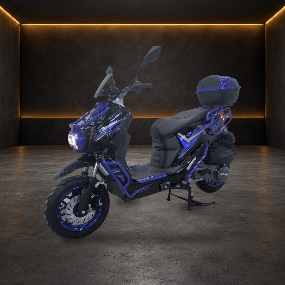 Vitacci Tank Defender 150cc Scooter in the Family Funsports showroom