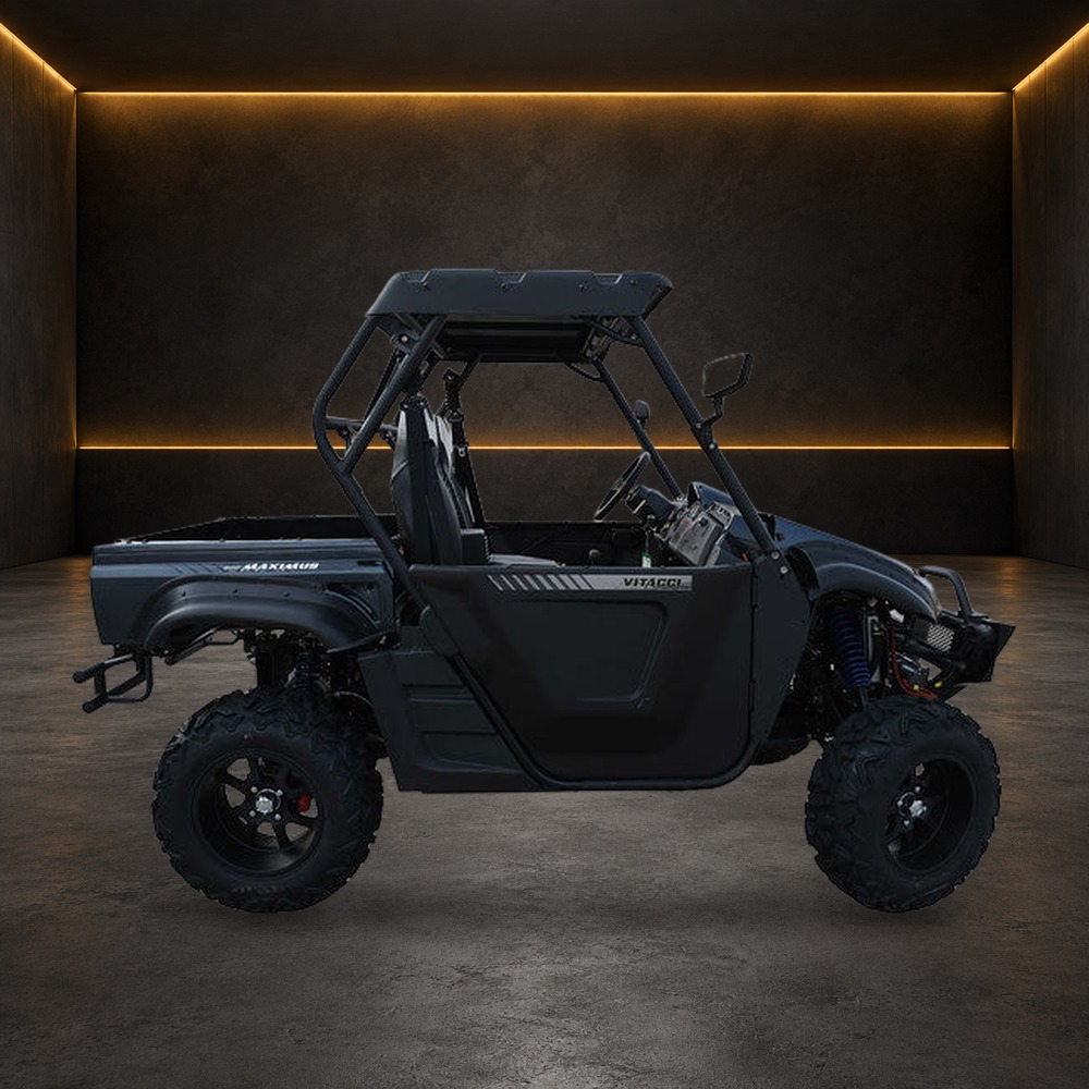 Maximus 800EFI Dump Bed UTV (2 SEATS) in the Family Funsports showroom