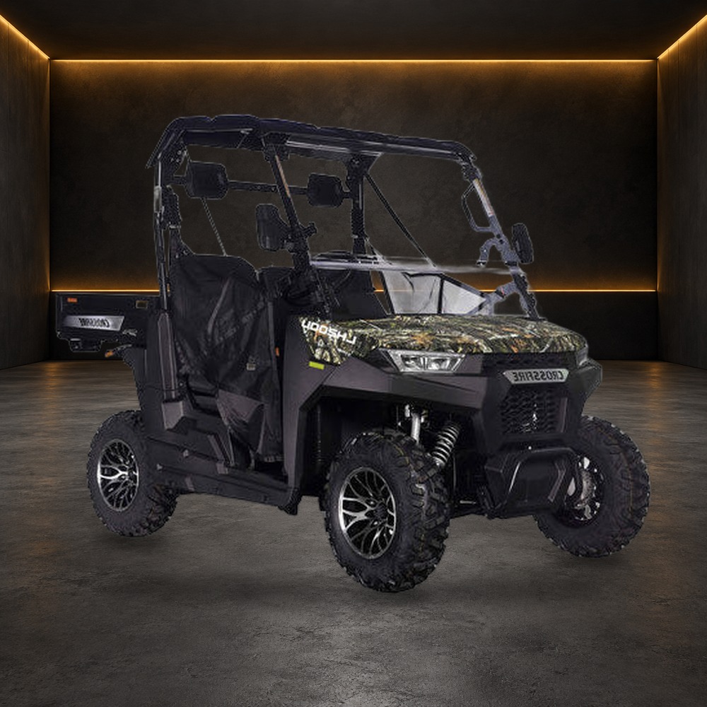 Crossfire 200 EFI with Dump Bed in the Family Funsports showroom