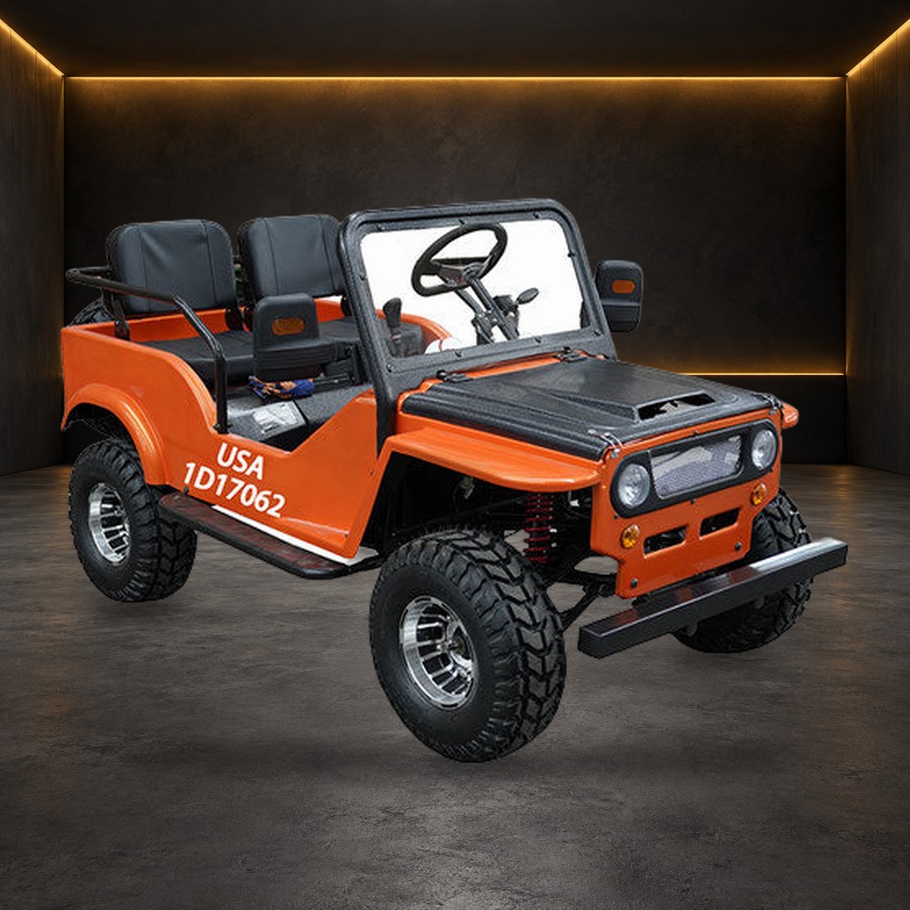 Jeep GR2 125cc Go Kart in the Family Funsports showroom