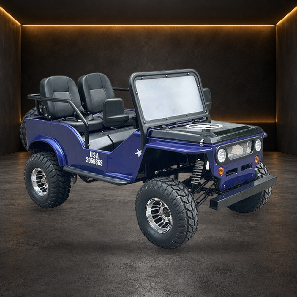 Jeep 150cc GR-2 Go Kart in the Family Funsports showroom